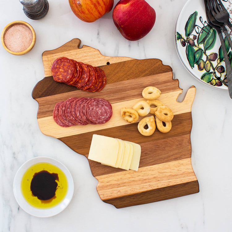 Shiplap Wisconsin Serving Board