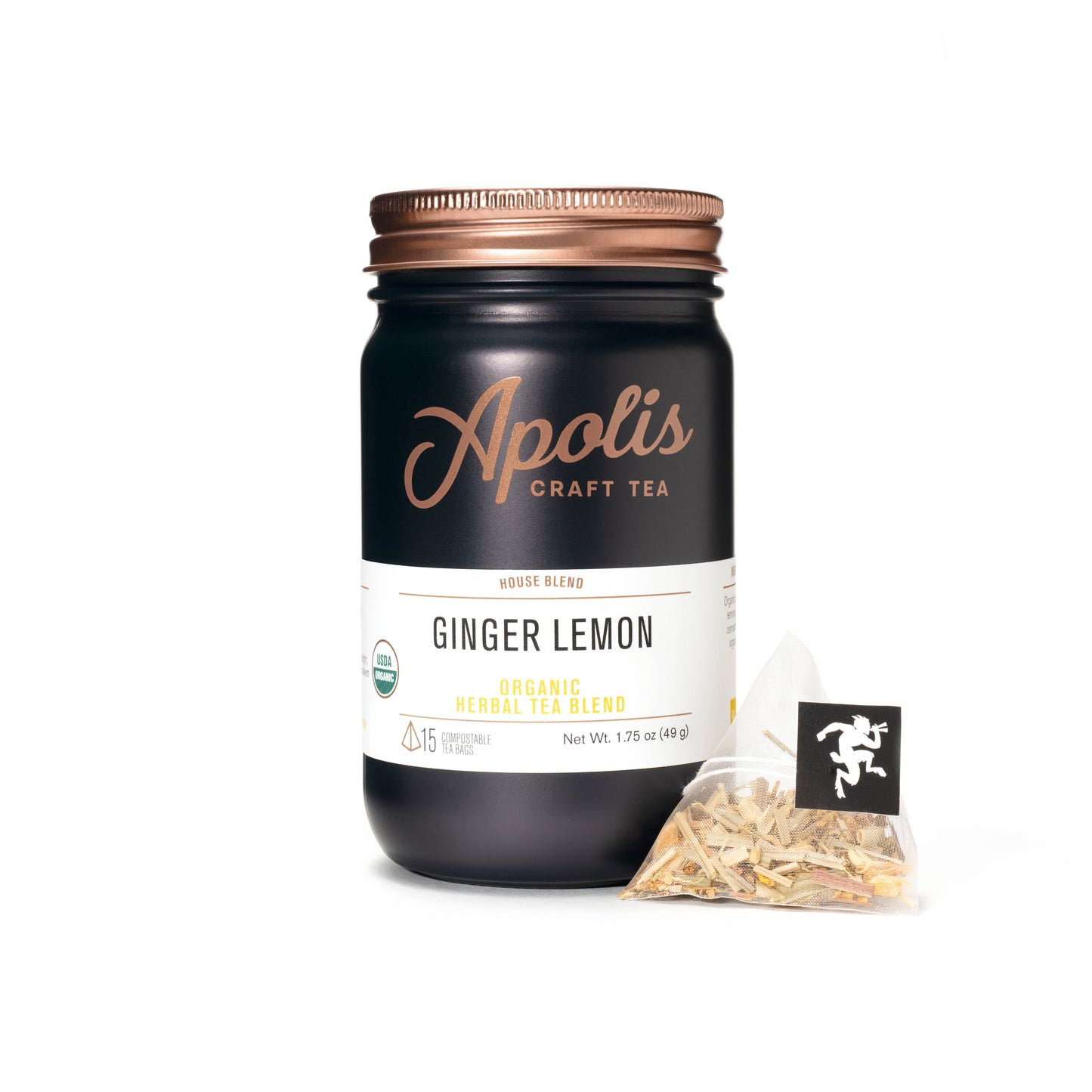 Organic Ginger Lemon Tea Bags