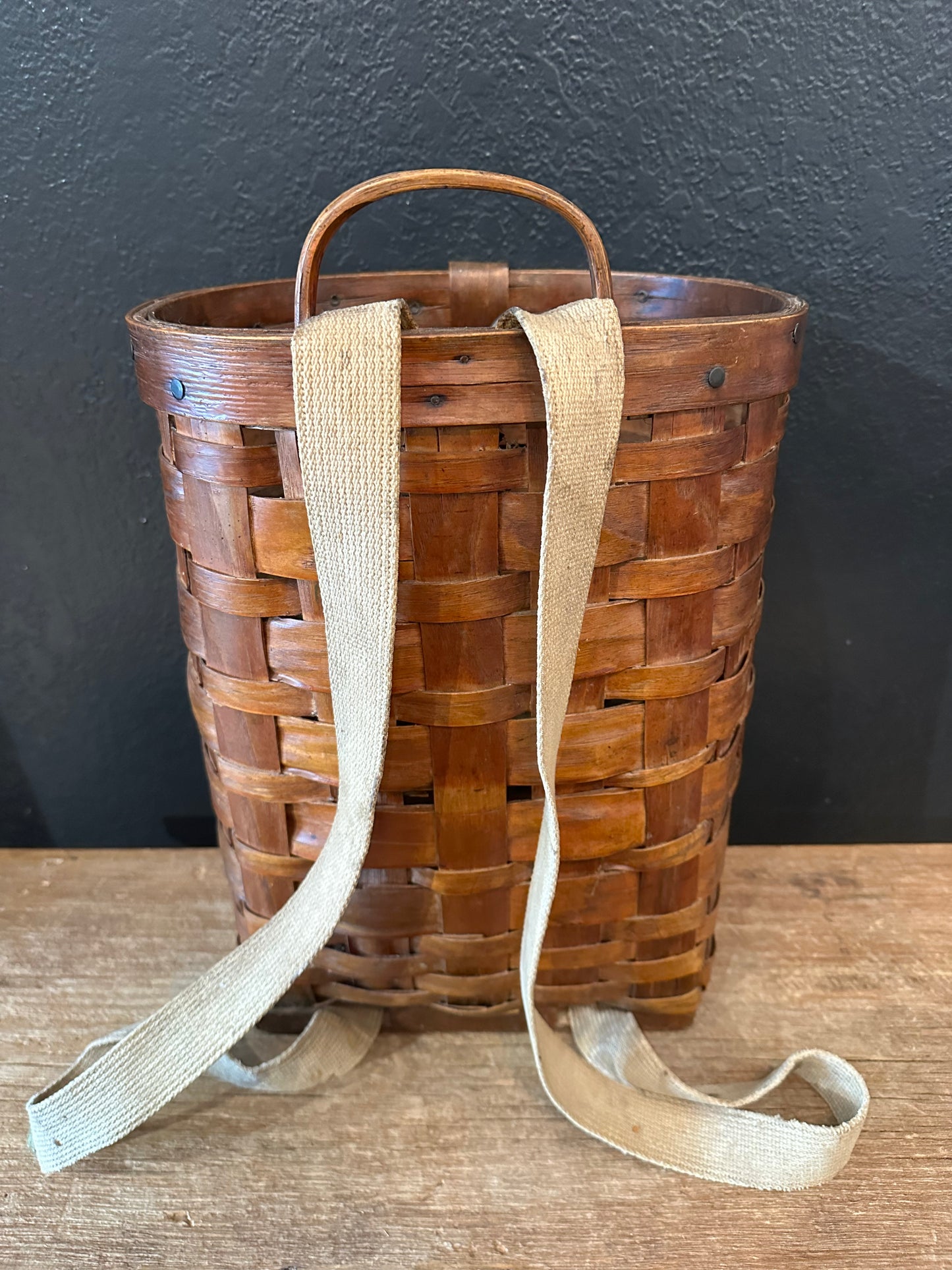 Antique Trappers Basket