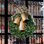 Gold Metal Christmas Cathedral Bell