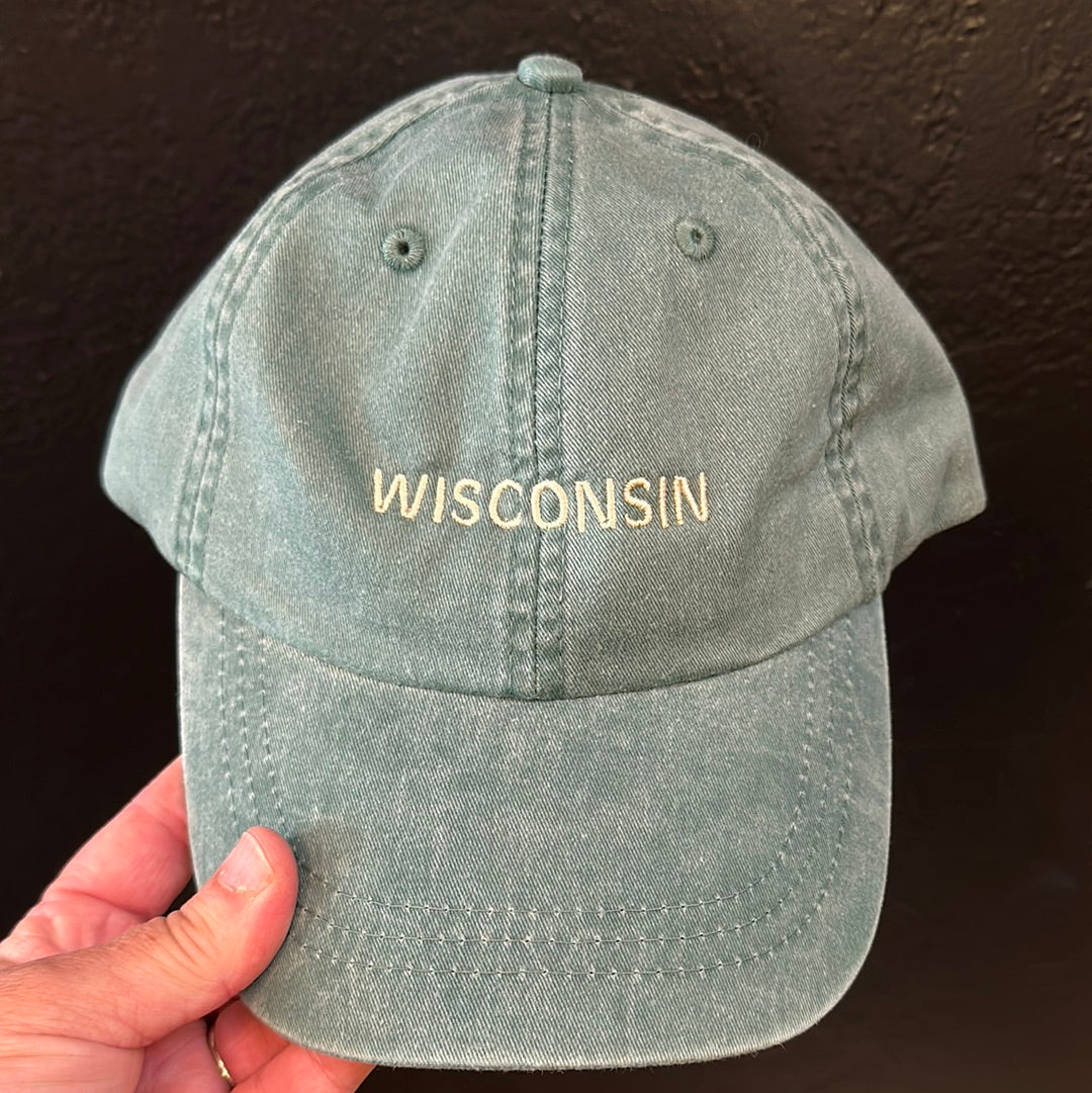 Wisconsin Embroidered Ball Cap