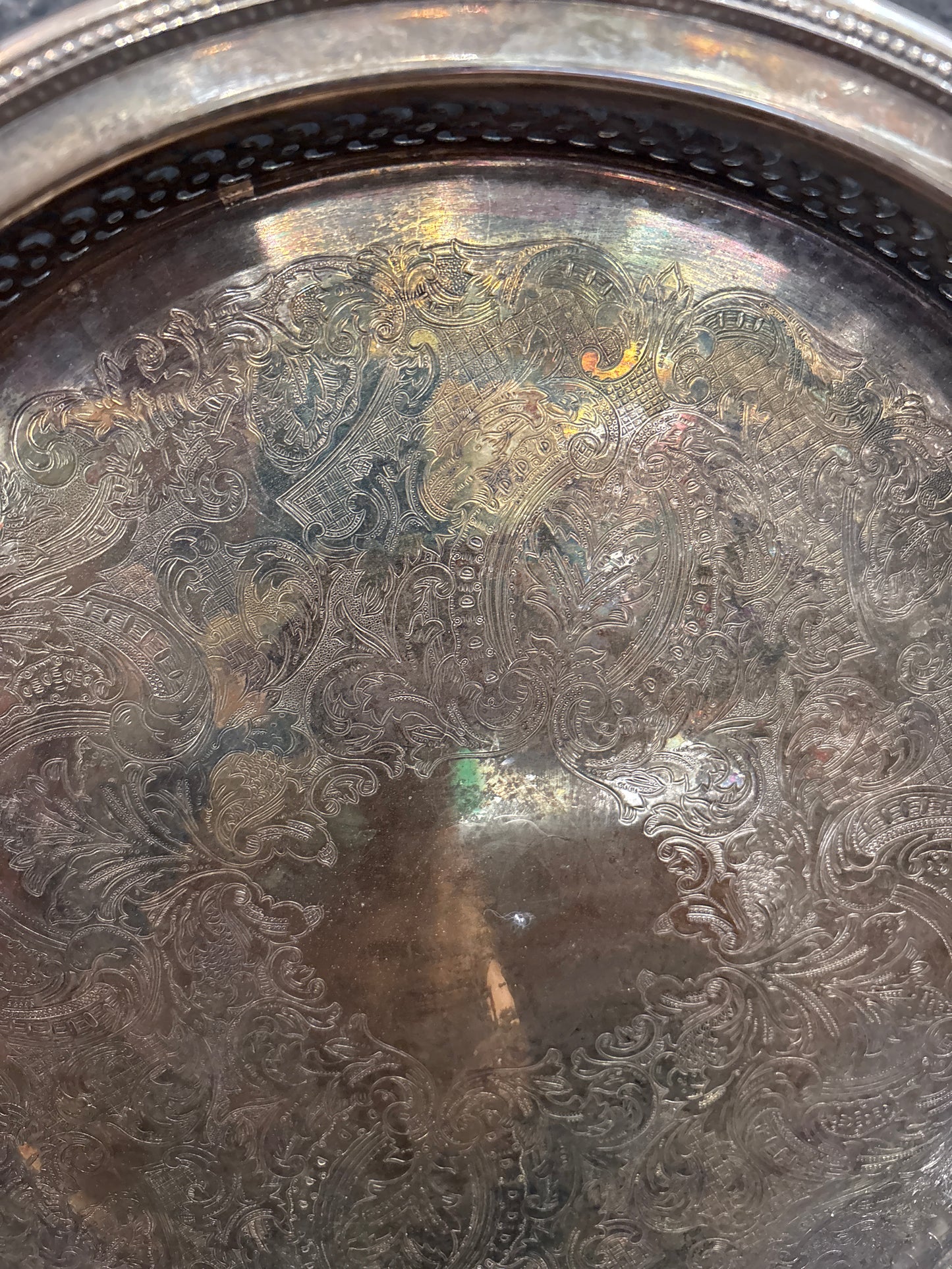 Oneida Silver Plated Tray