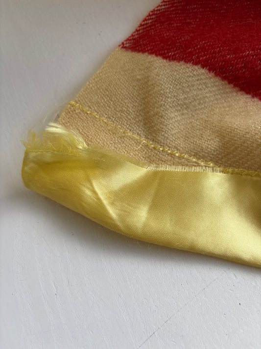Hudson Bay Style Wool Striped Blanket