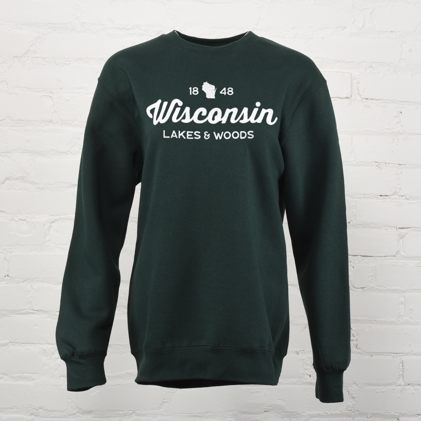 Wisconsin Lakes and Woods Crewneck