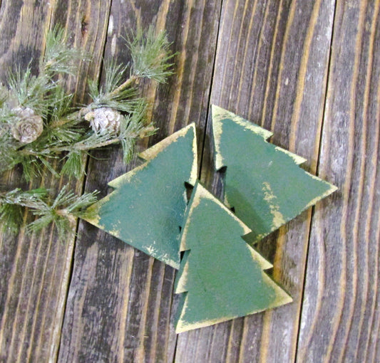 Wood Christmas Tree Bowl Filler
