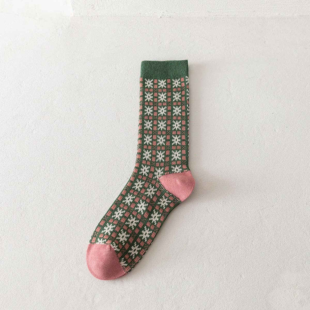 Geometric Patterned Socks