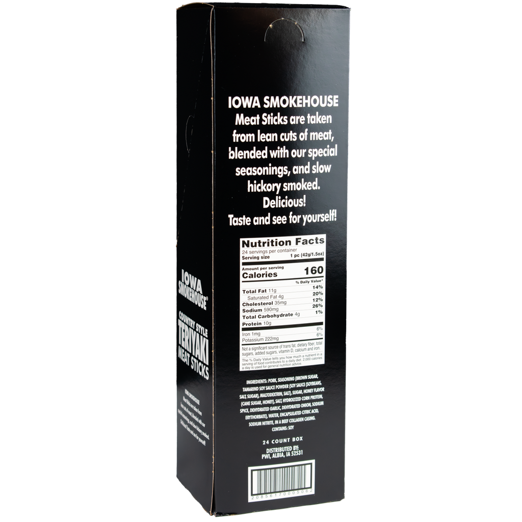 1.5 oz Country Style Meat Stick Sweet Teriyaki