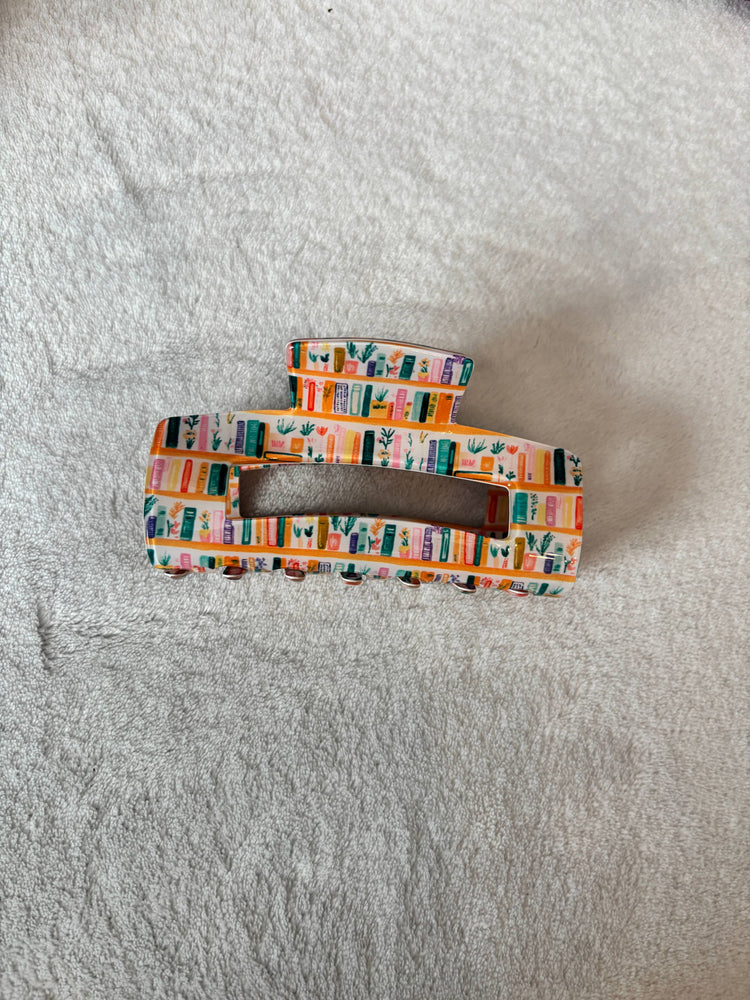 Bookish Hair Clip