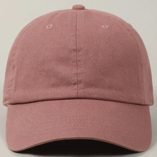Kids Washed Cotton Baseball Cap