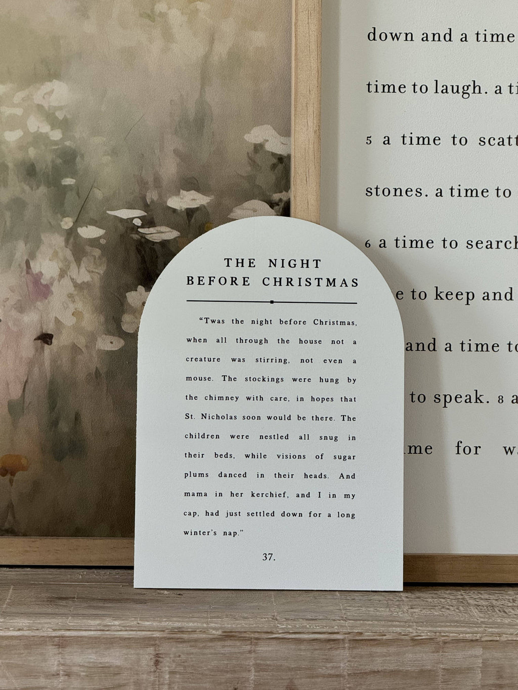 The Night Before Christmas | Arch Sign