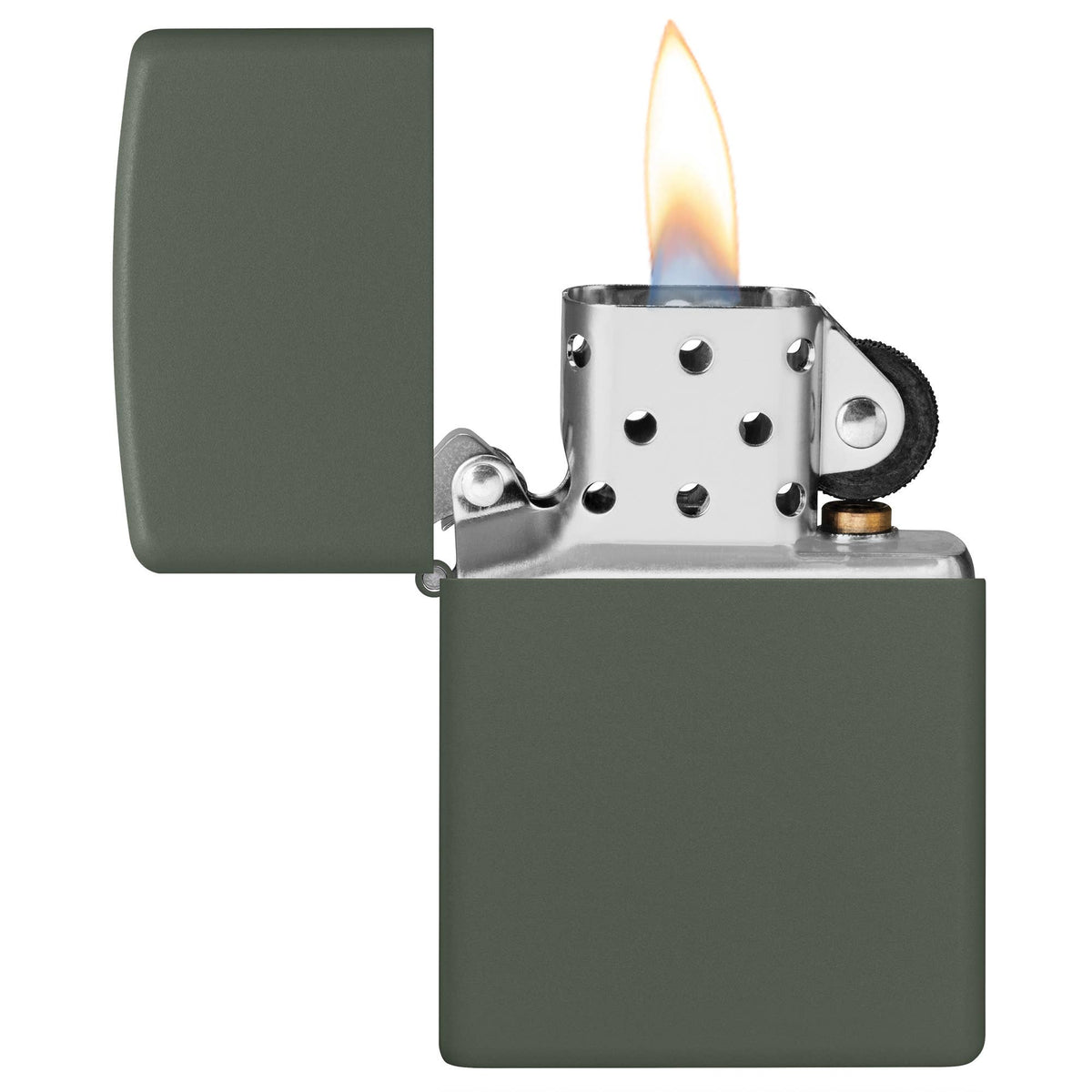 Zippo Classic Green Matte Windproof Lighter