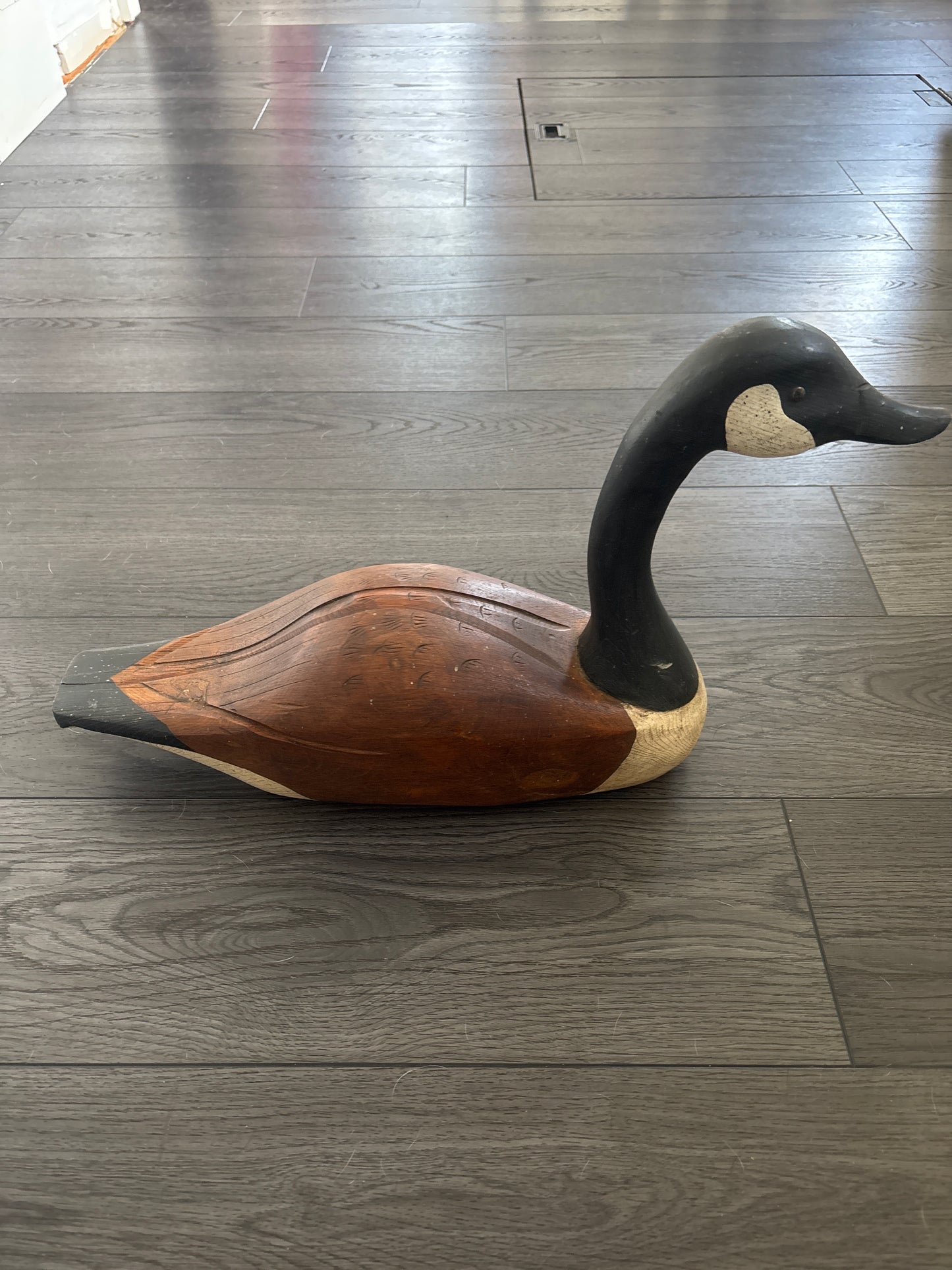 Carved & Painted Canadian Goose