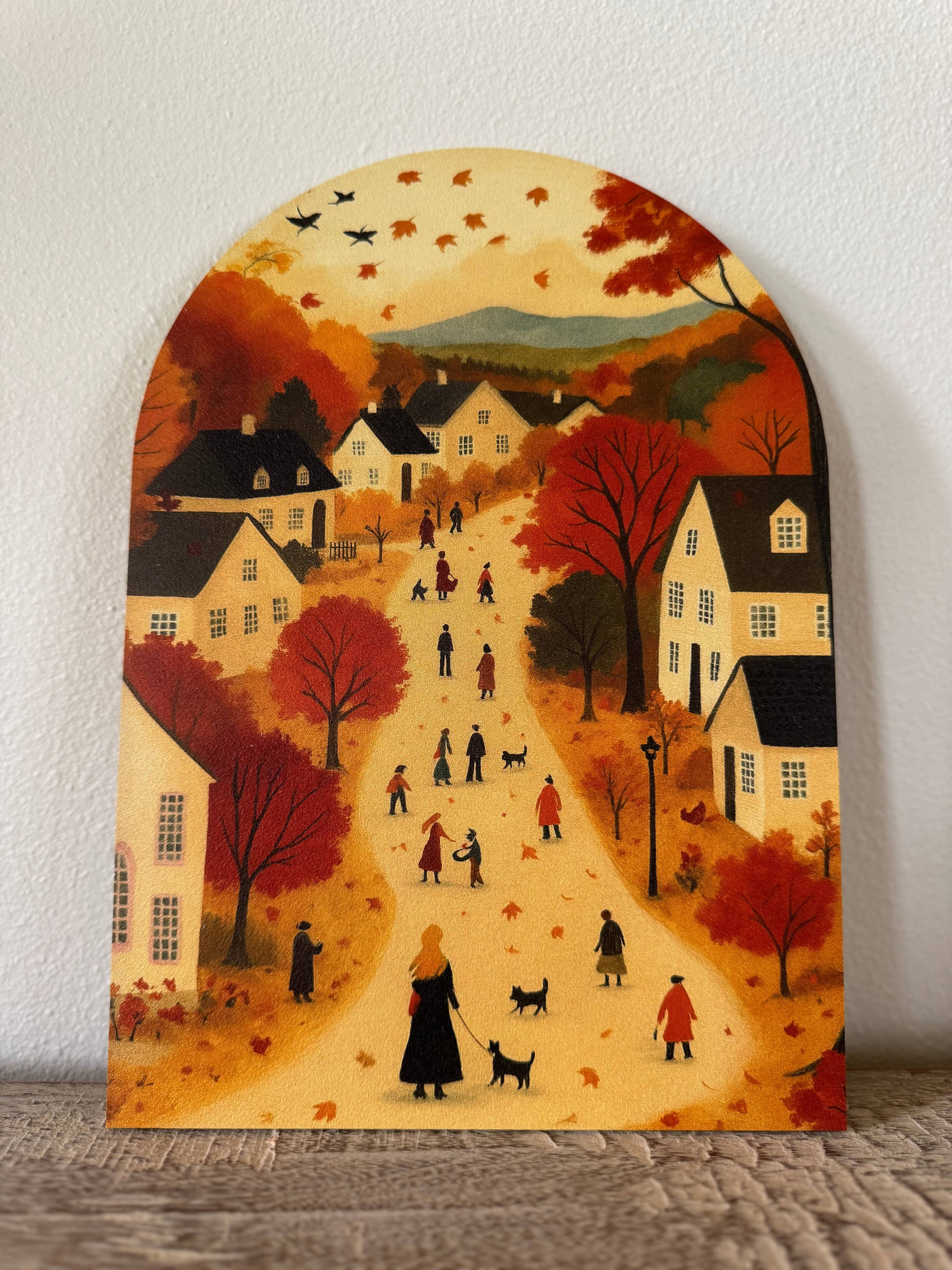 Fall Village Arch – Hart Mercantile