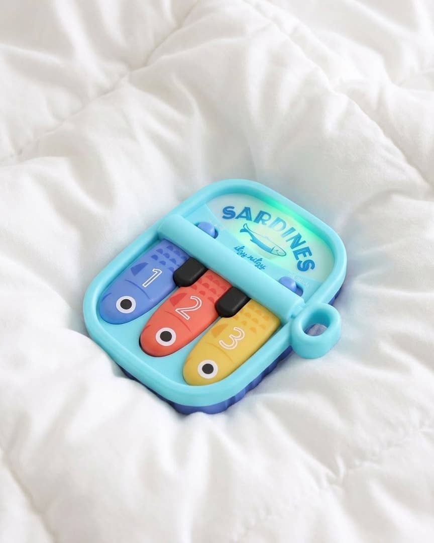 Bitzy Tunes™ Sardines | Light-up Interactive Piano Toy
