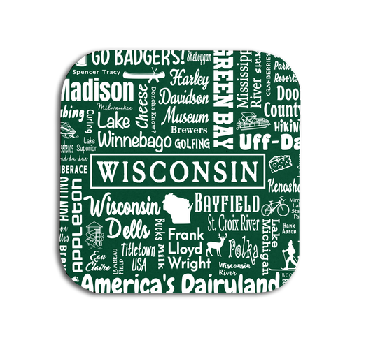 Wisconsin Destination Coaster | Where Life Takes You