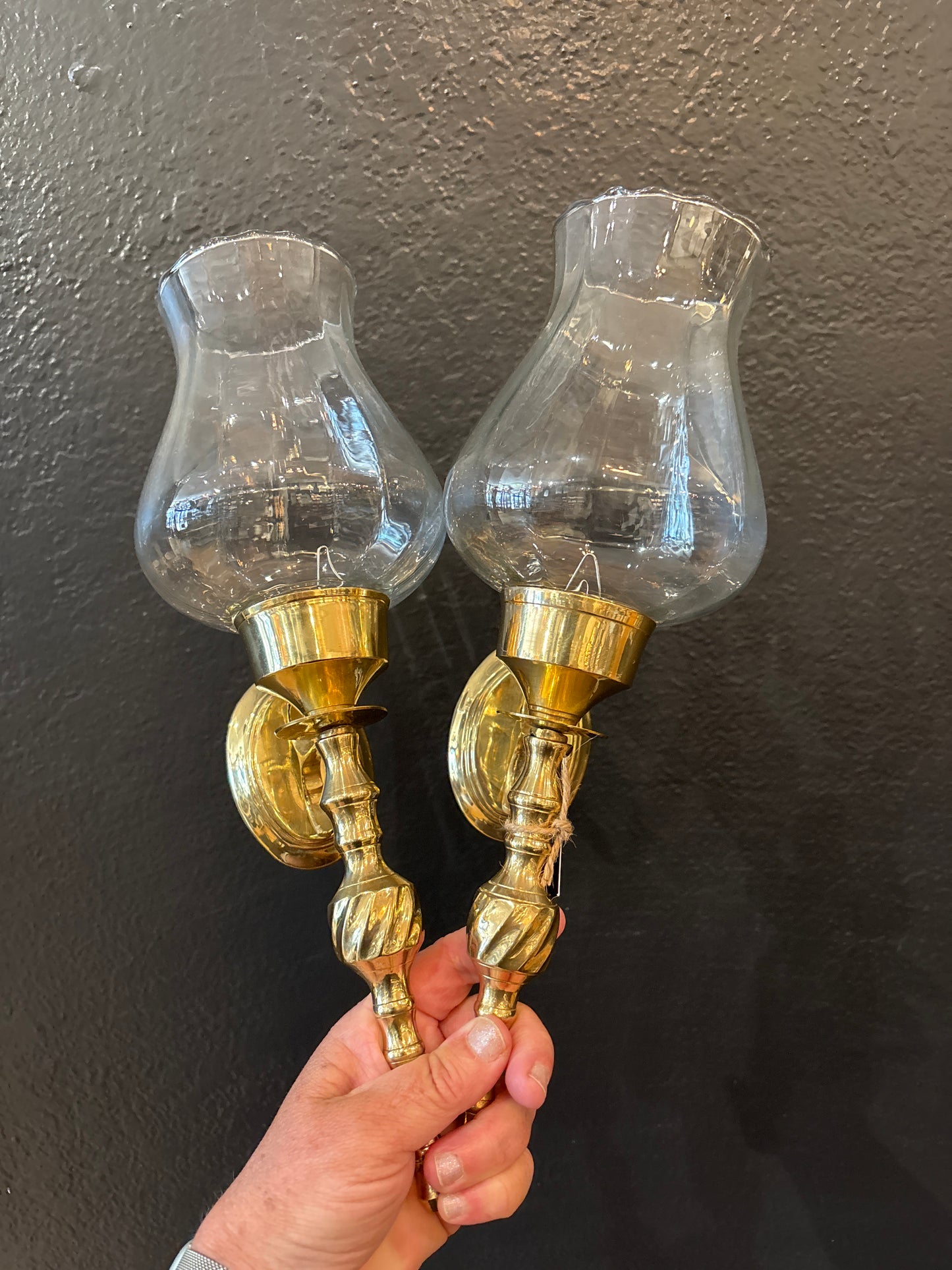Candle Sconces With Globe