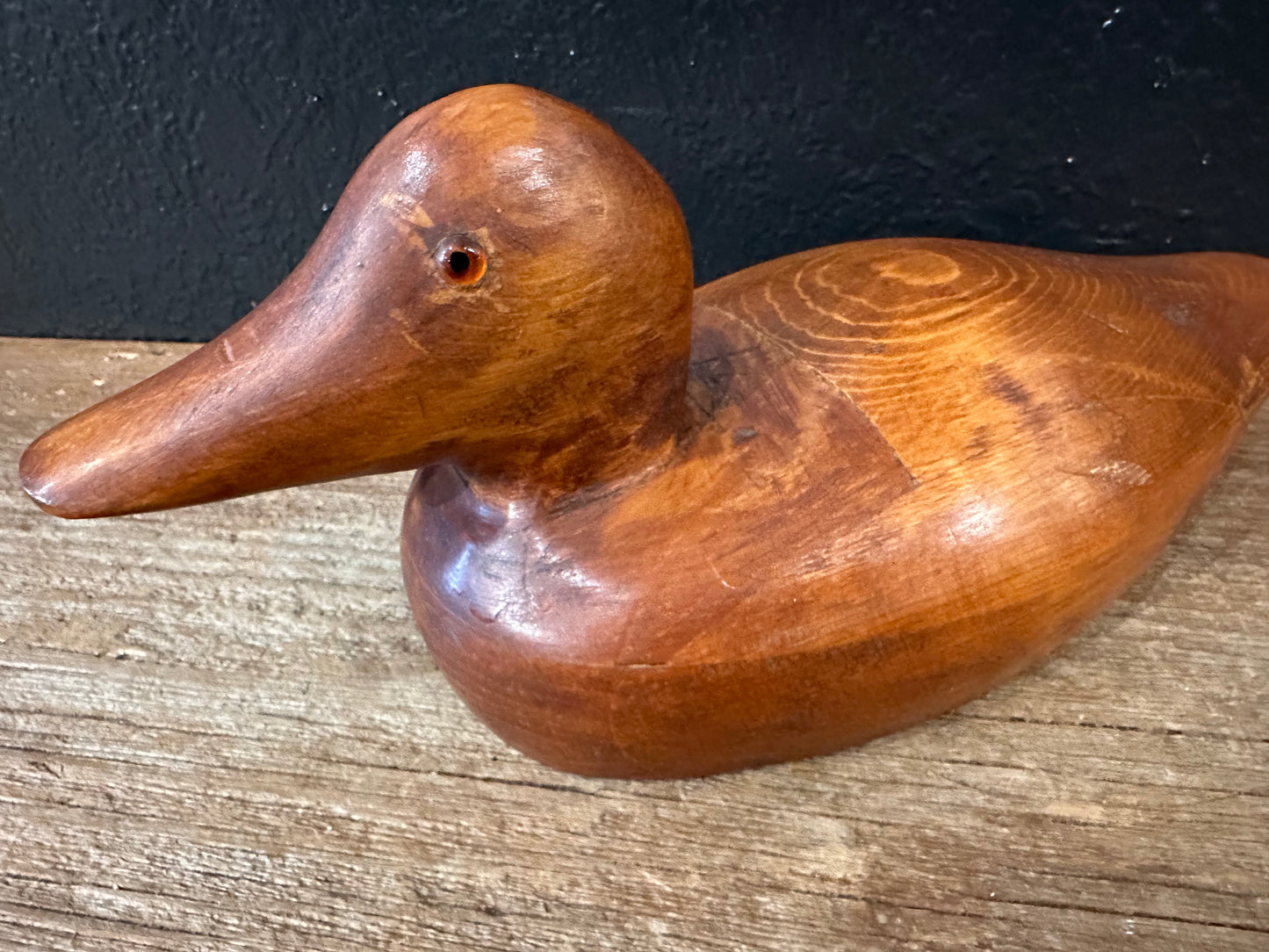 Hand Carved Wood Duck