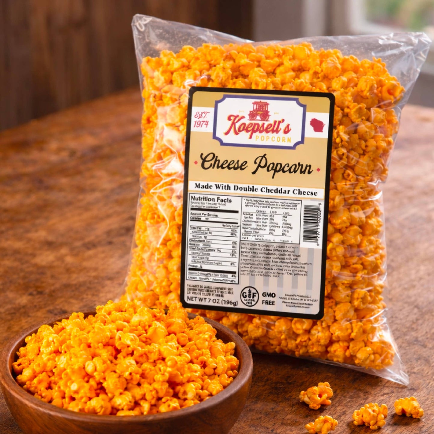 Koepsell's Cheese Popcorn