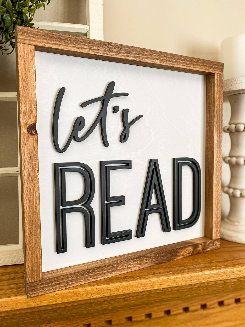 Let's Read Sign