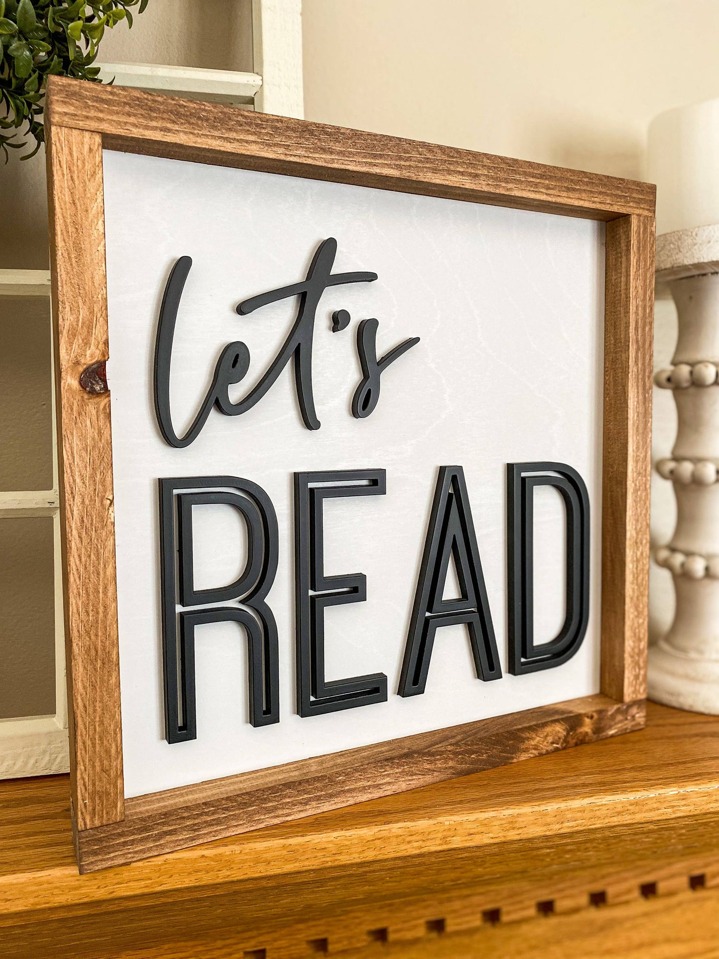 Let's Read Sign