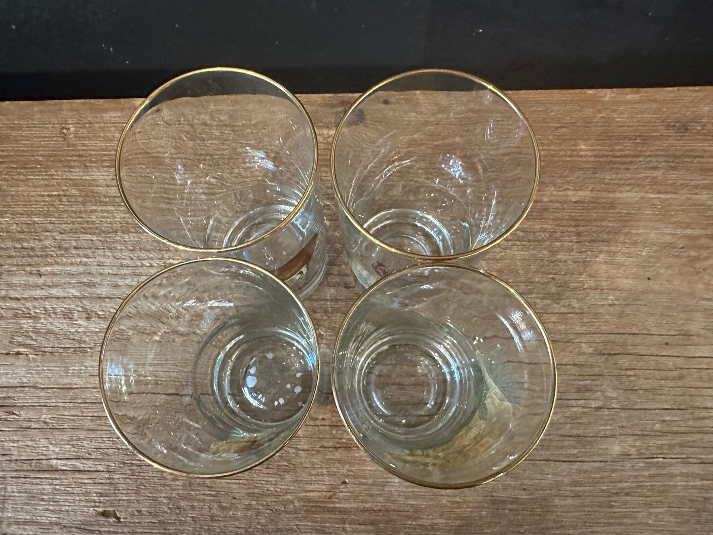 Vintage MCM Wildlife Highball Glasses | Set Of Four
