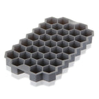 Honeycomb Silicone Ice Tray wtih Plastic Lid