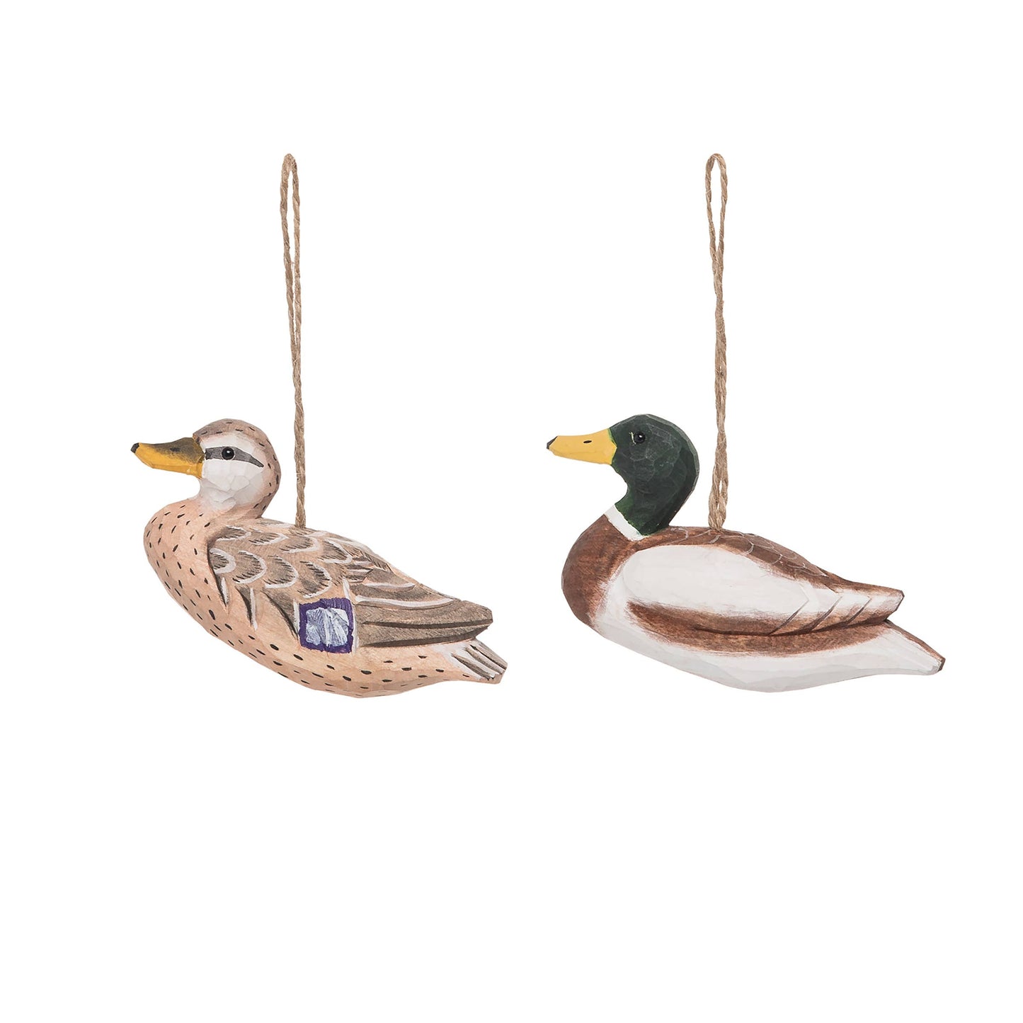 Mallard Duck Wood Ornament