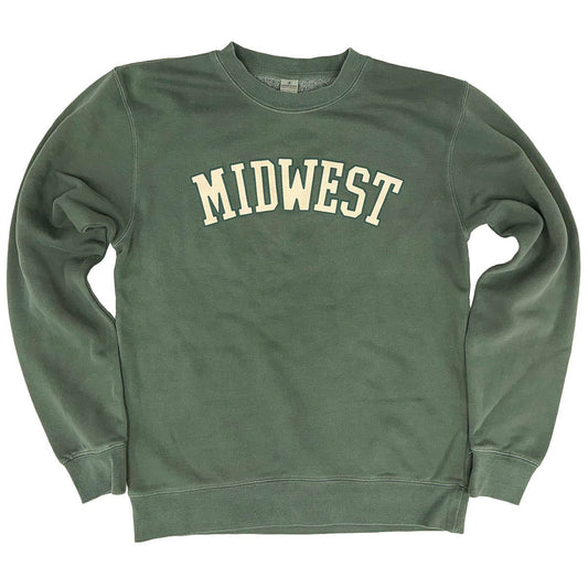 Midwest Puff Pigment Dyed Sweatshirt