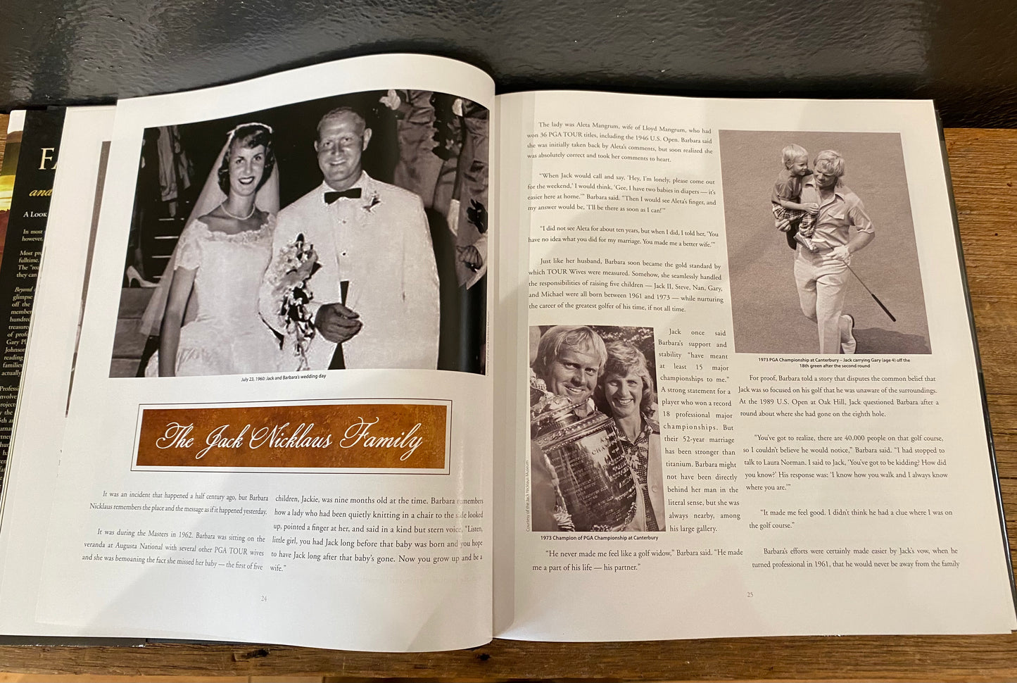 Beyond The Fairways And Greens Book - 25th Anniversary Publication