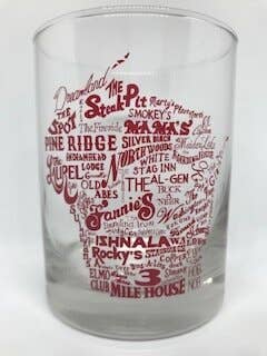 Wisconsin Supper Club Glass