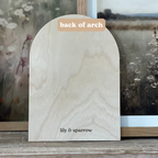 Winter Landscape | Arch Sign