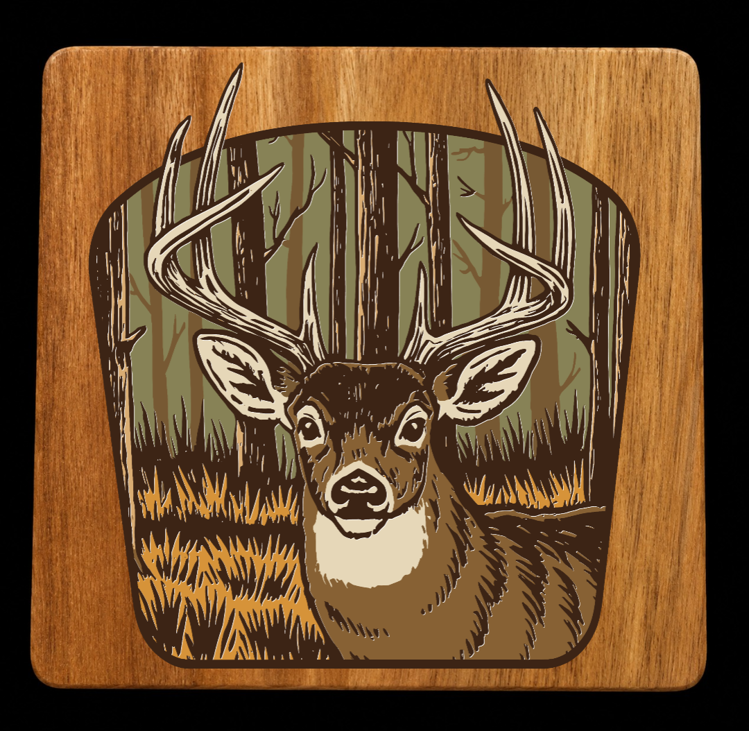Wood Coasters Hunting