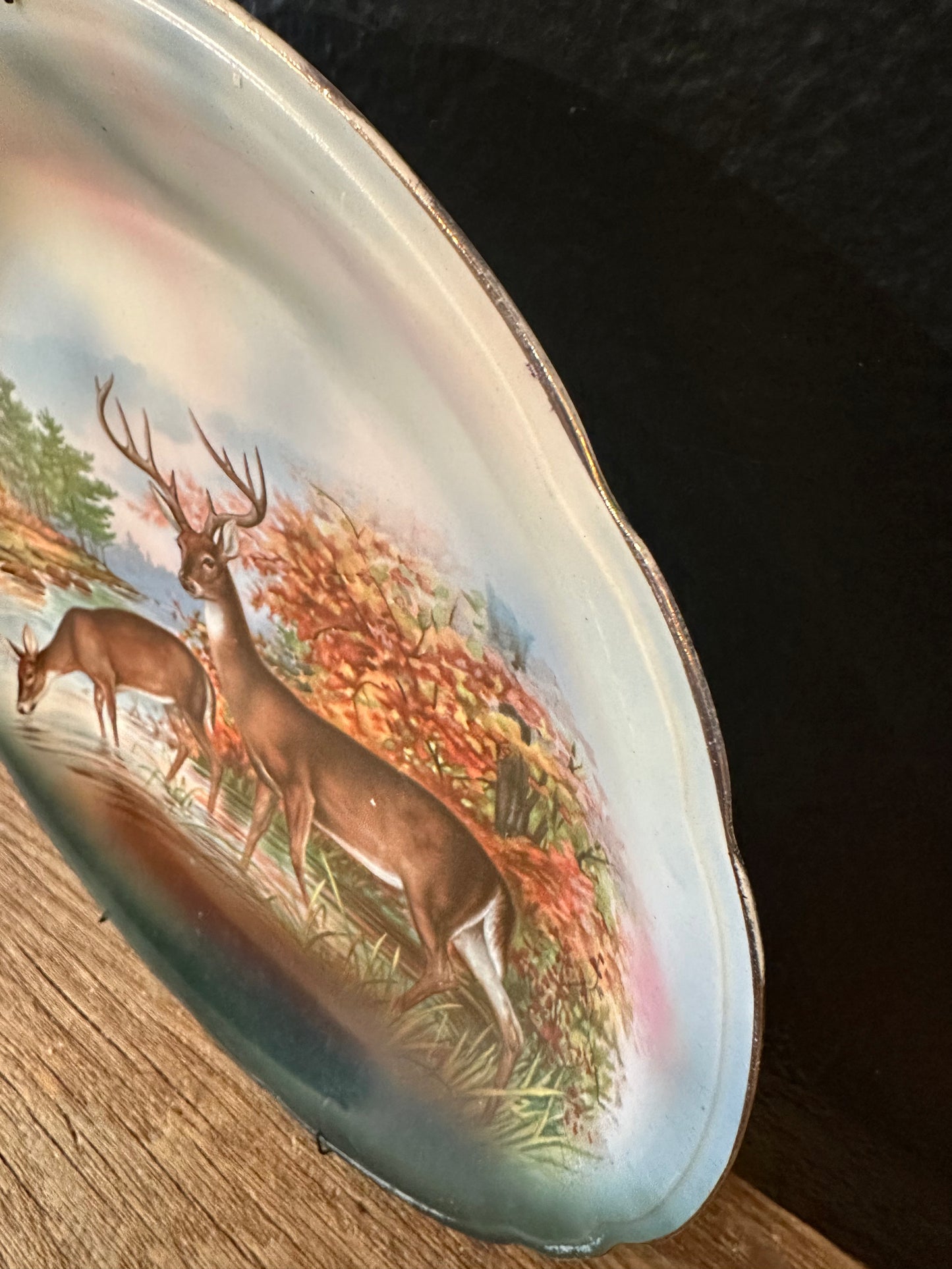 Vintage Deer Platter