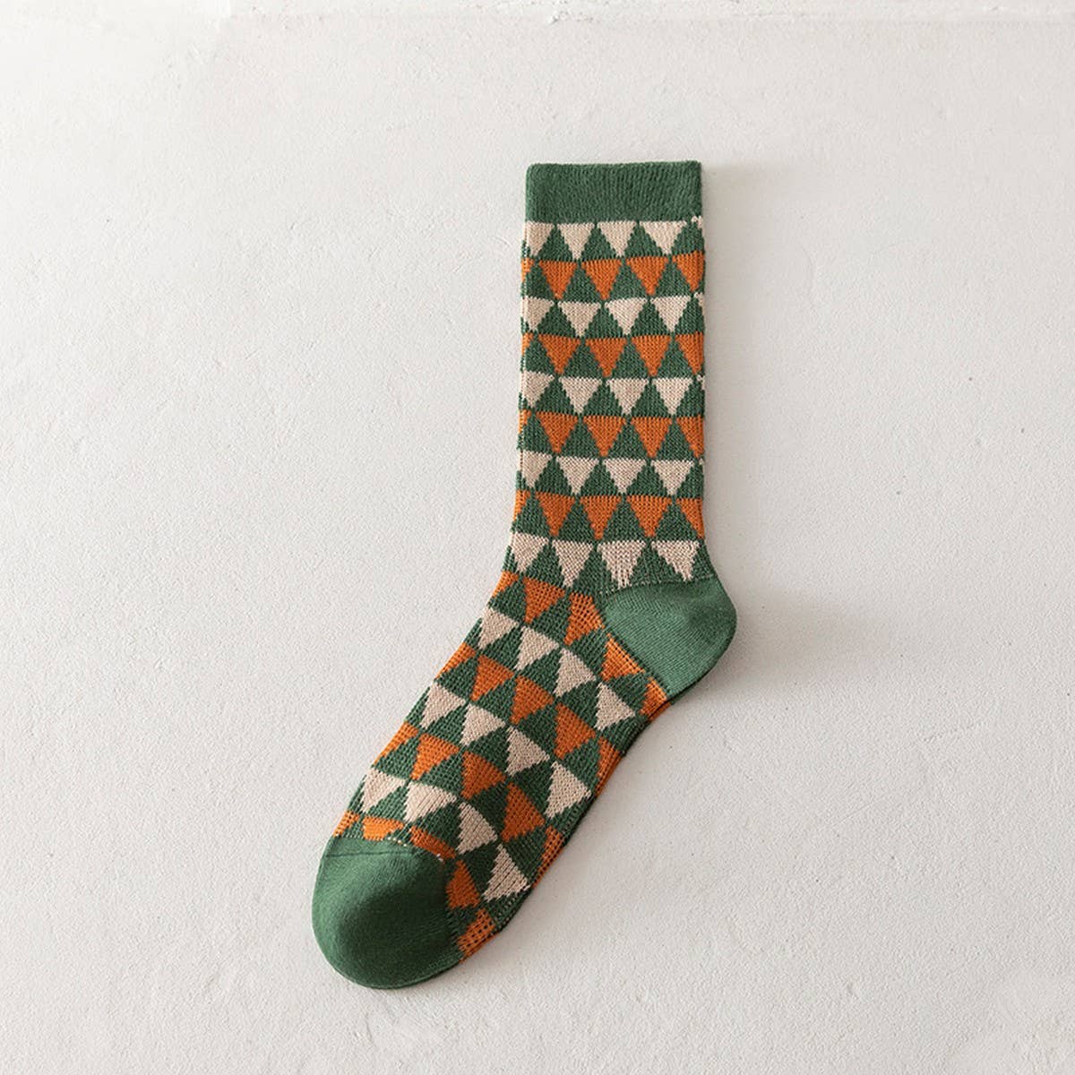 Geometric Patterned Socks