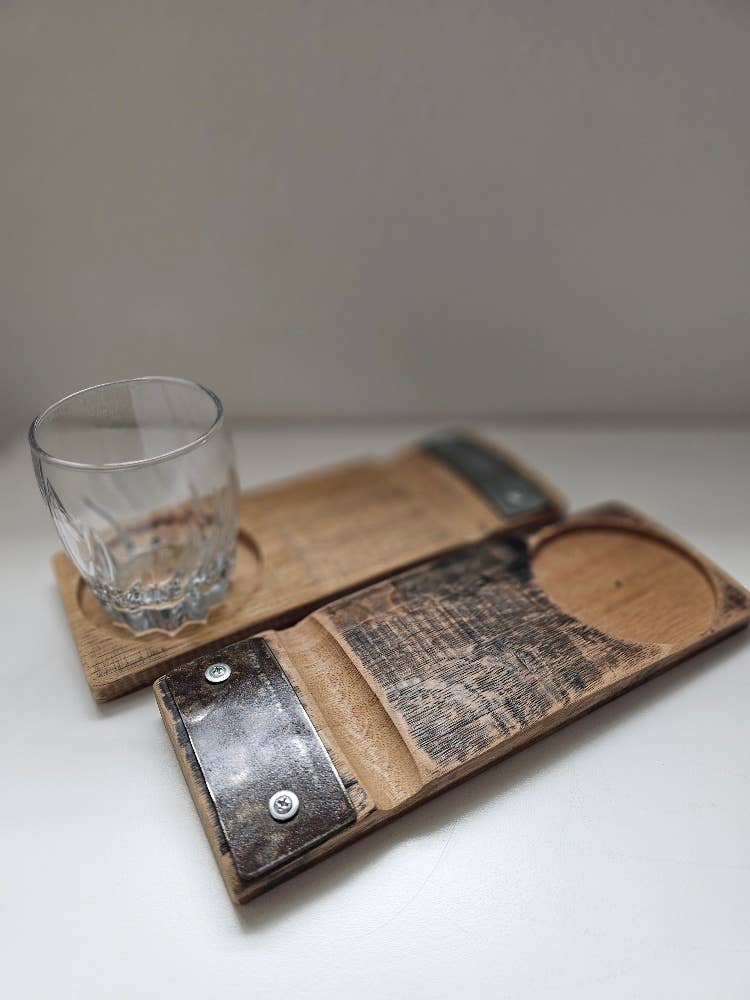 Whiskey Stave Cigar Tray