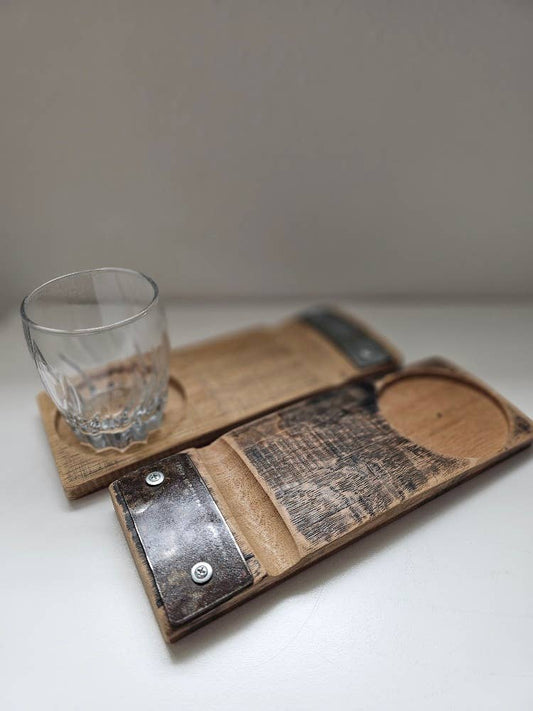 Whiskey Stave Cigar Tray