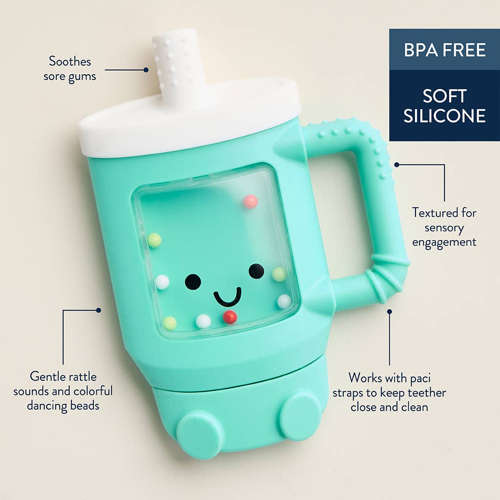 Tumbler Teething + Rattle Toy