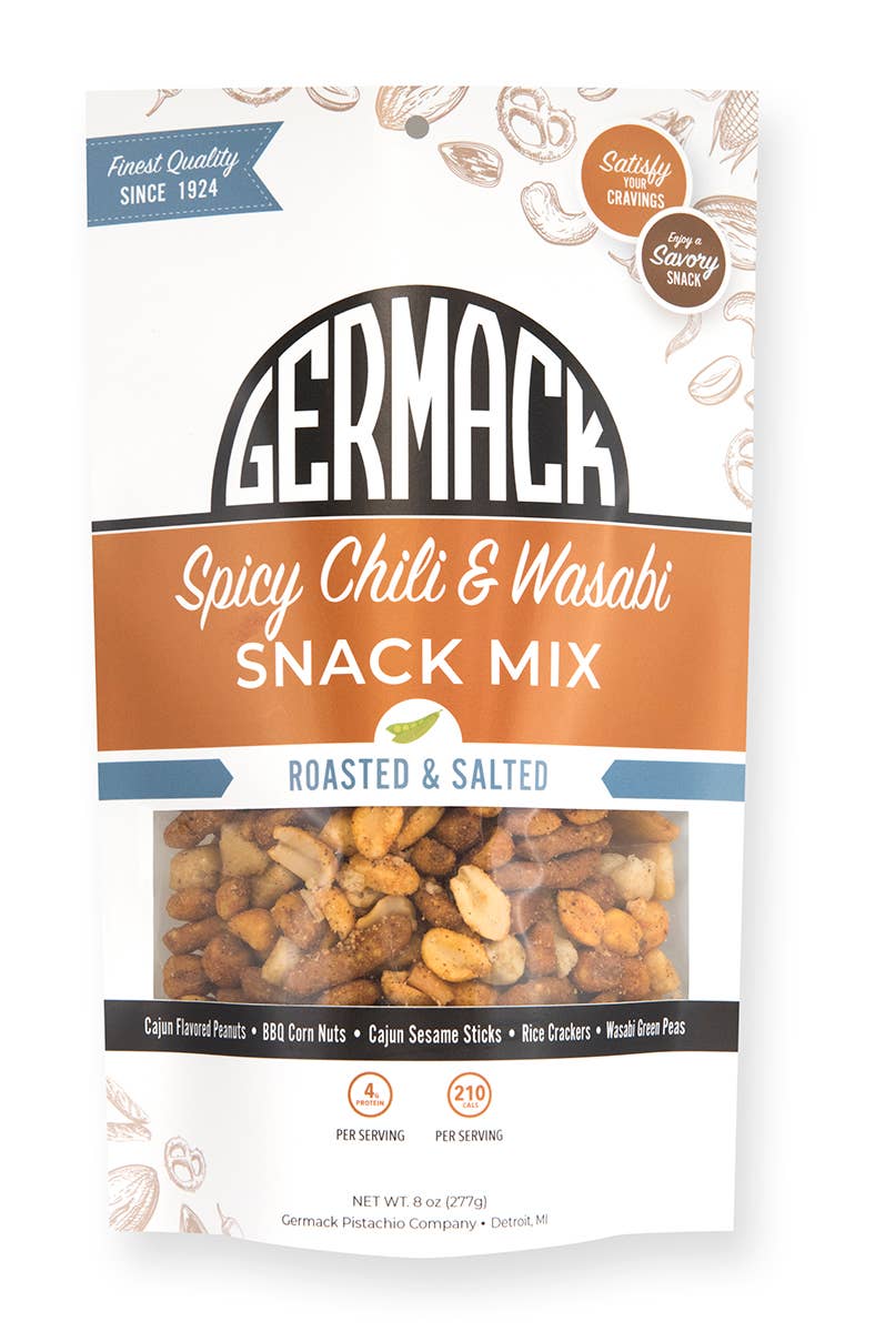 Spicy Chili Wasabi Snack Mix