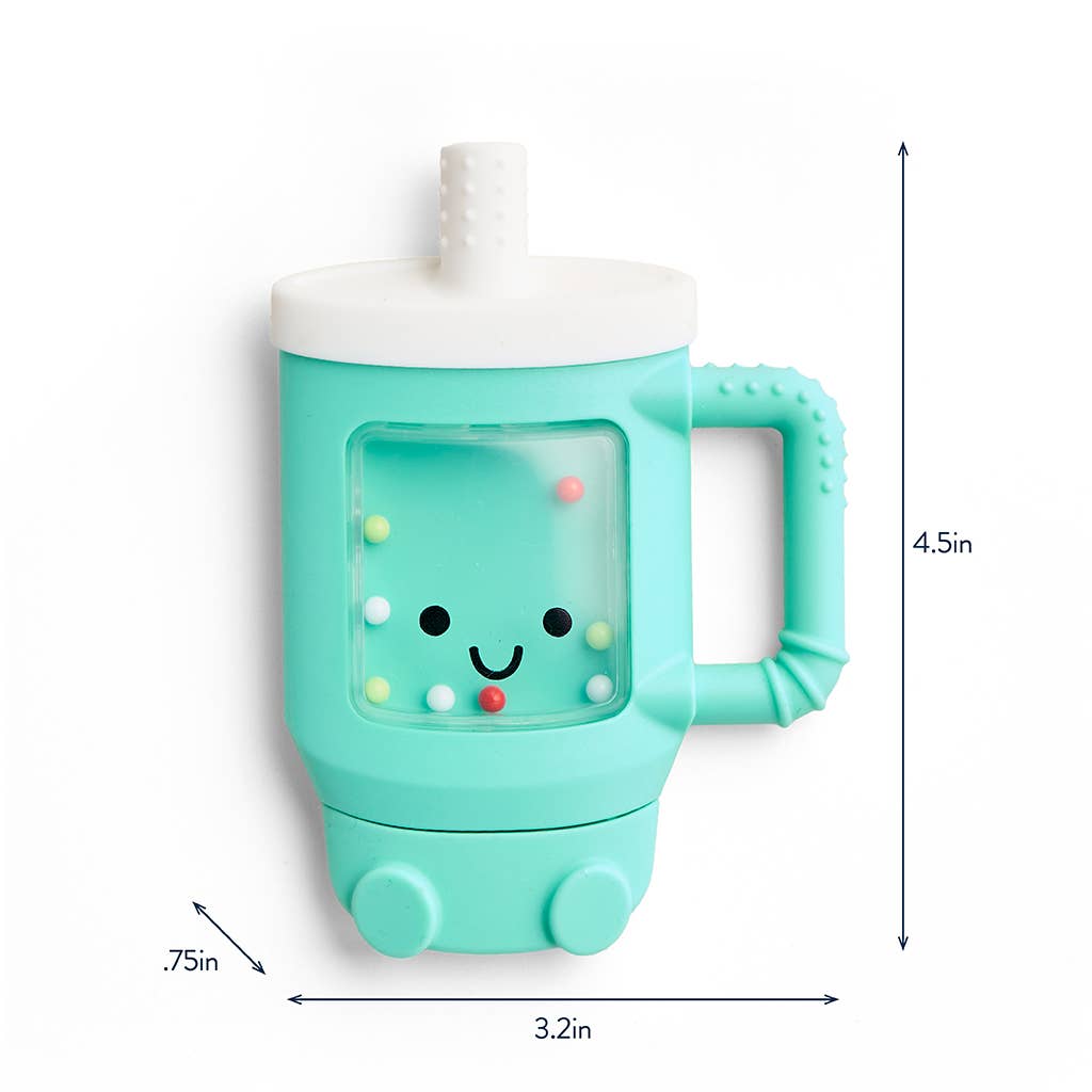 Tumbler Teething + Rattle Toy