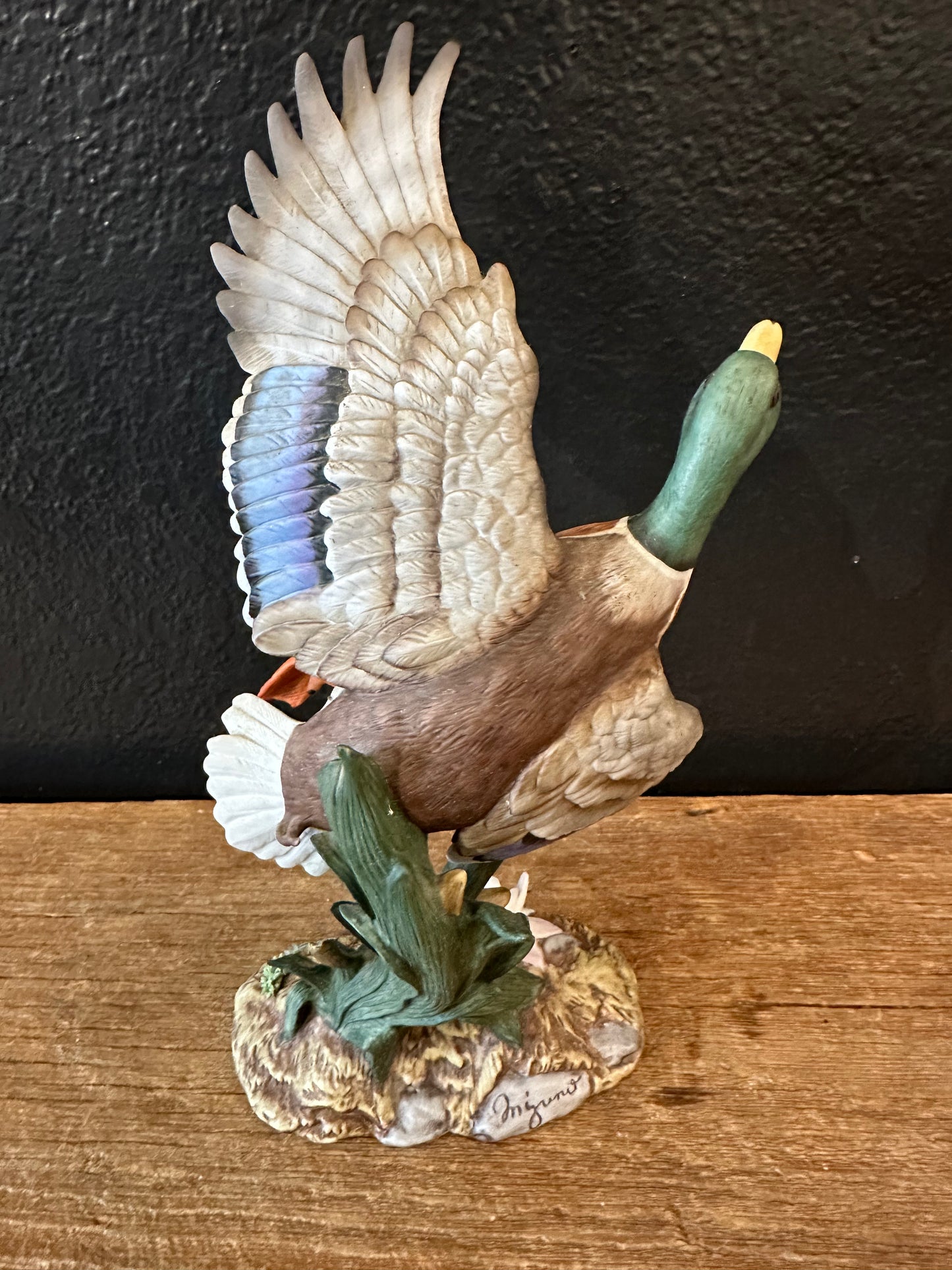 Mallard In Flight Figurine
