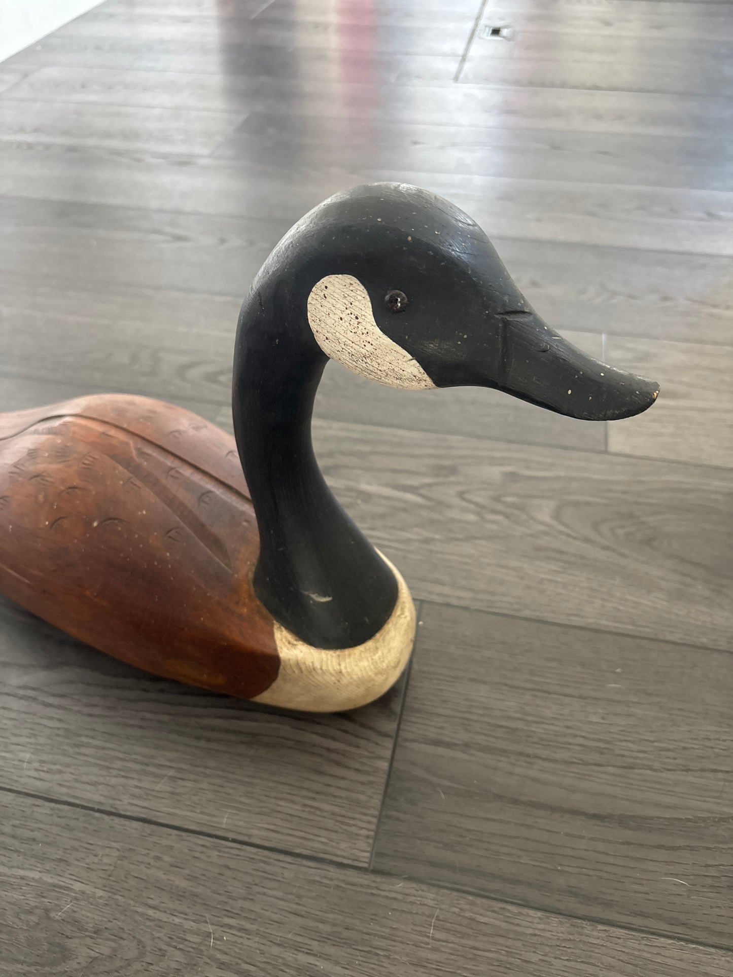 Carved & Painted Canadian Goose