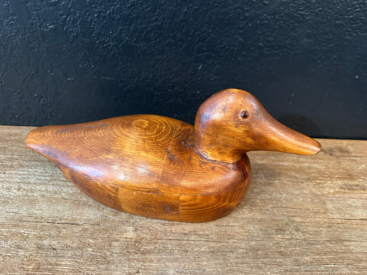 Hand Carved Wood Duck
