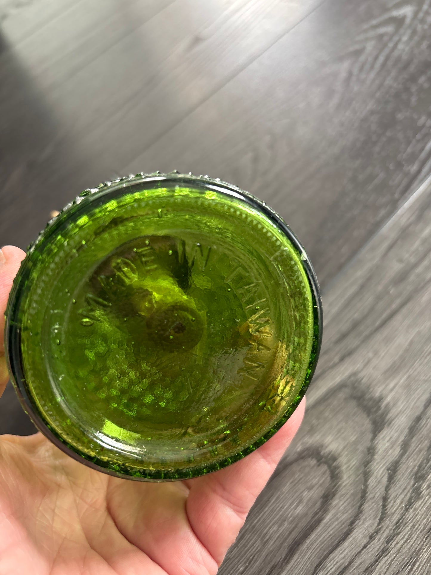 Vintage Green Glass Plant Mister