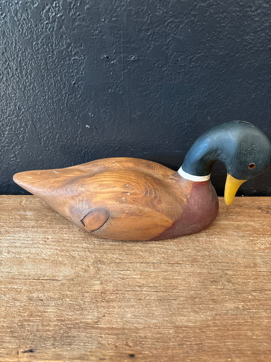 Wood Mallard Duck