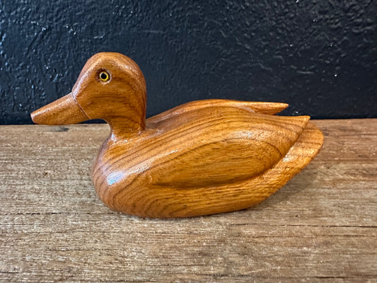 Hand Carved Wood Duck