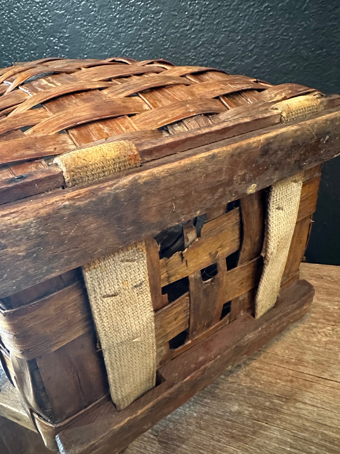 Antique Trappers Basket