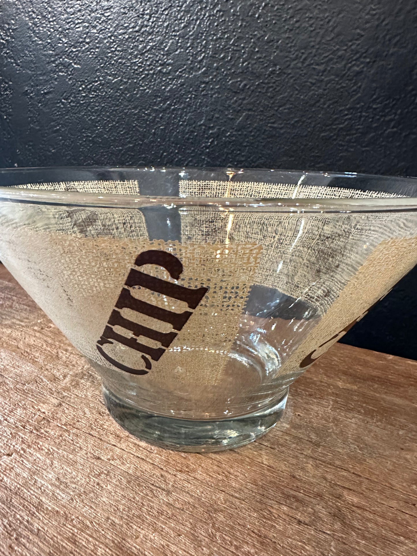 MCM Chip & Dip Bowl Set