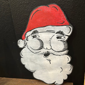 Hand Painted Santa Face