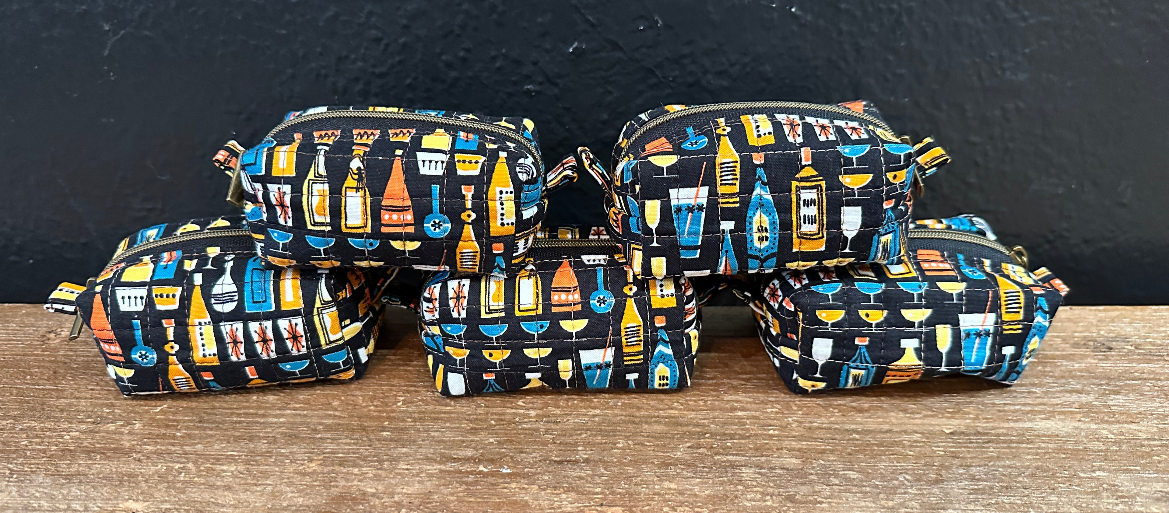 Hand Sewn Zippered Pouch
