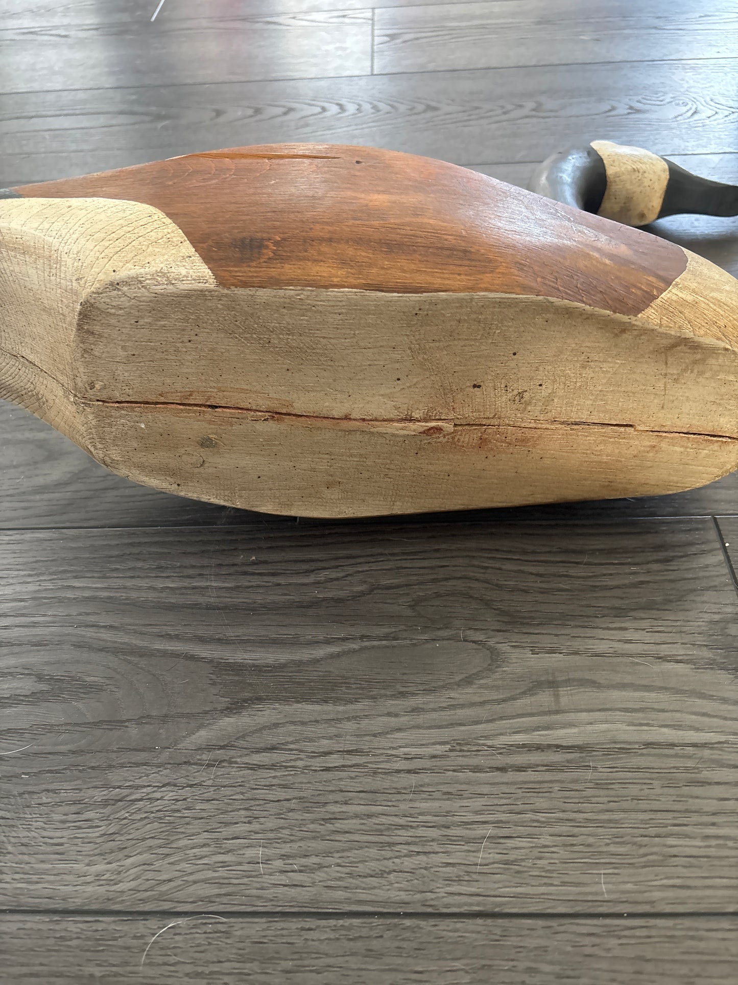 Carved & Painted Canadian Goose